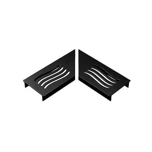 Veilige Betaling Ultra Drain Blackline Wave Rooster L-hoek