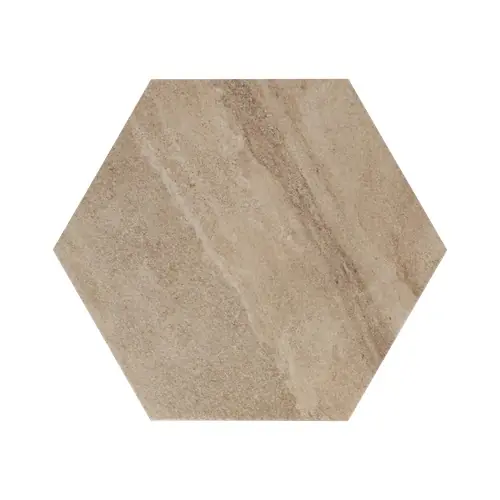 Staptegel Hexagons Ø60x52x2 cm Cappuccino Favoriet