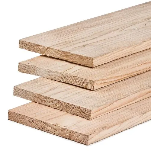 Tuinplank douglas bezaagd 1,6x14 cm Korting