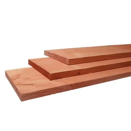 Douglas fijnbezaagde plank 2,2x20 cm onbehandeld Fabrieksprijs