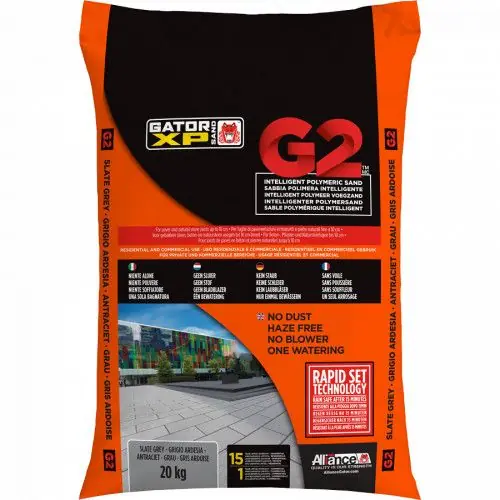 Laatste Versie Gator G2 XP Sand Europe 20 kg antraciet