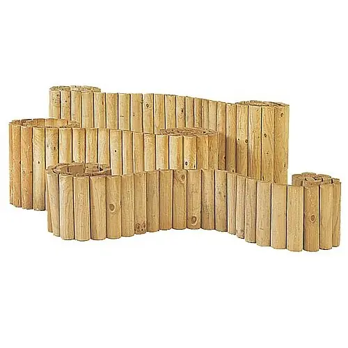 Rolborder 5x20x250 cm groen geïmpregneerd Gratis Retour