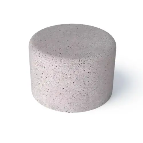 Schellevis Oudhollands Zitelement Rond 80x40 cm Grijs Hete Deal