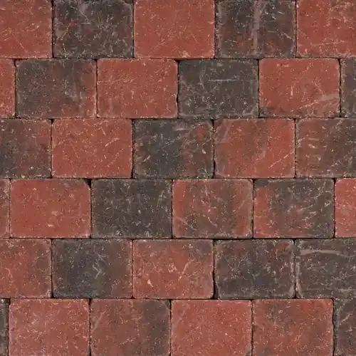 Betaalbaar Tambour 15x20x6 cm Rood/Zwart