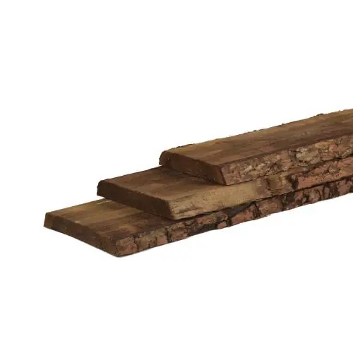 Lage Kosten Schaaldelen douglas bruin geïmpregneerd 2,3x15-20 cm