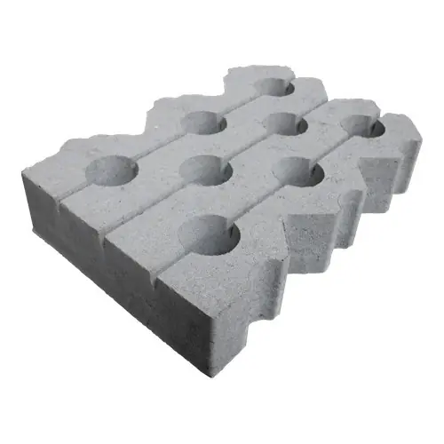 Grasbetontegel type K 40x60x12(40 cm. zijde vlak + bovenzijde vlak) K85912 klasse B BK15 GRN+ Gecertificeerd