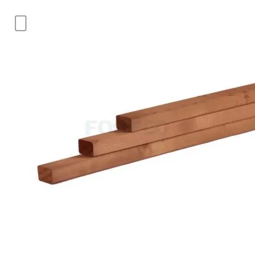 Regel vuren bruin geïmpregneerd 4,5x7x420 cm Gereduceerde Prijs