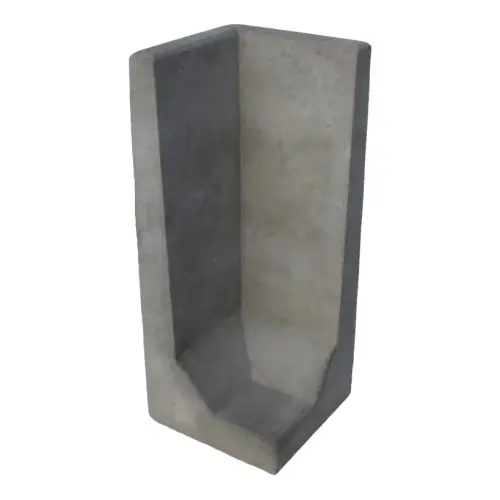 Exclusieve Aanbieding Hoek L-element 100x40x40 cm Grijs Tuinvisie