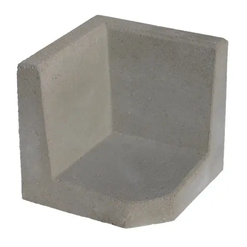 Bestel Nu Hoek L-element 40x40x40 cm Grijs Tuinvisie