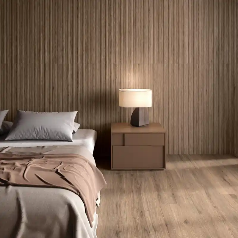 Vloertegel/Wandtegel Villeroy Sapien Houtlook Brown Bruin 20x120 Lage Prijs