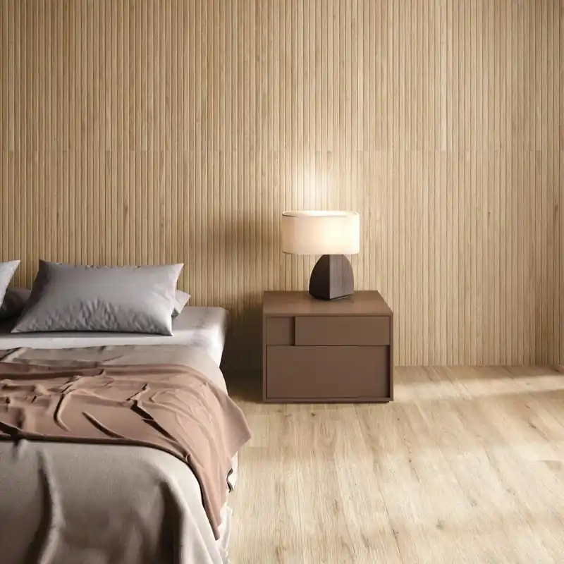 Vloertegel/Wandtegel Villeroy Sapien Houtlook Honey Beige 30x180 Gereduceerde Prijs