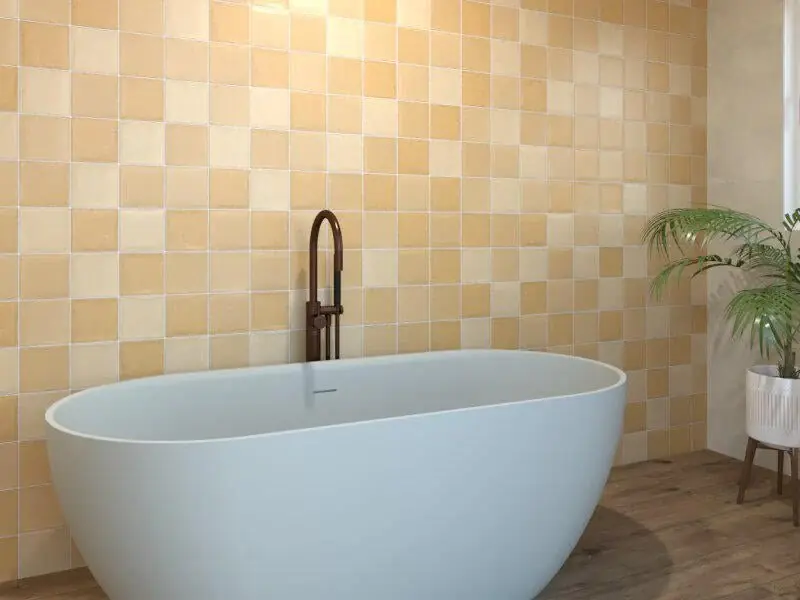 Wandtegel Ragno Sense Mustard Handvorm Beige Mat 13x13 Tijdelijk Beschikbaar