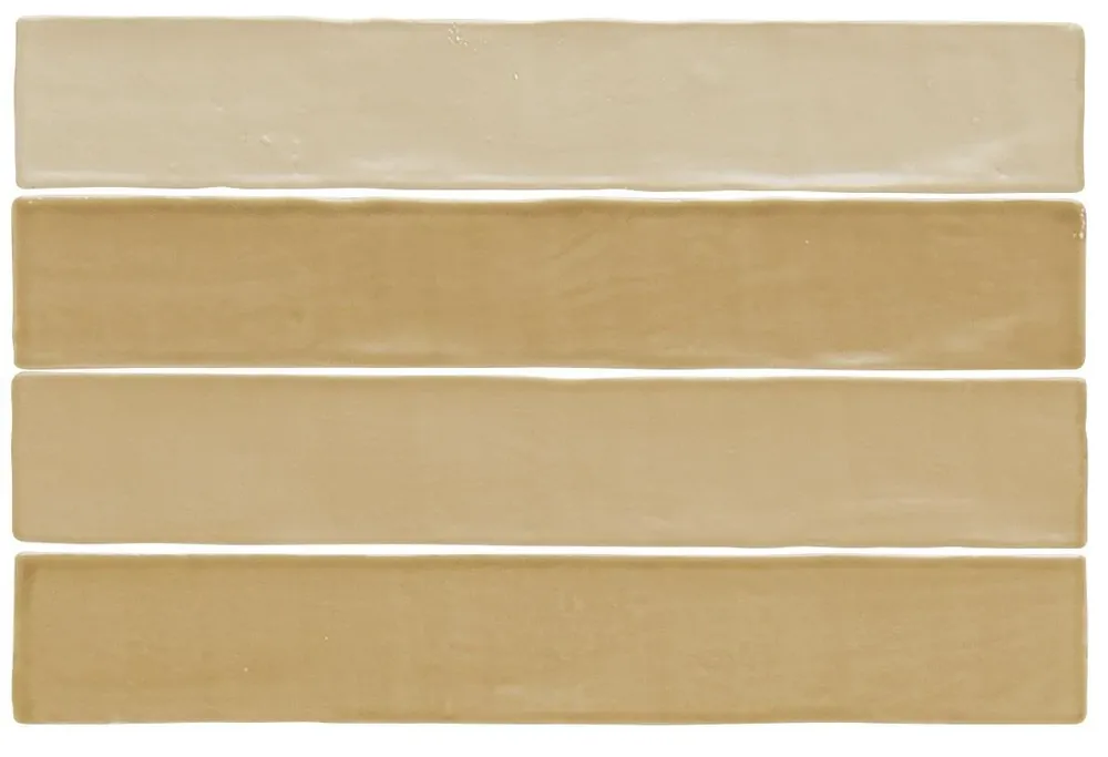 Wandtegel Ragno Sense Mustard Langwerpig Beige Mat 6,5x39,5 Alleen Vandaag