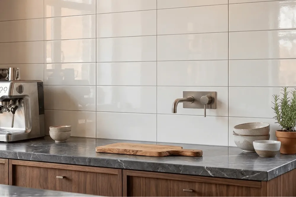 Dagaanbieding Wandtegel Ragno Concept Wit Glossy Glans 20x60