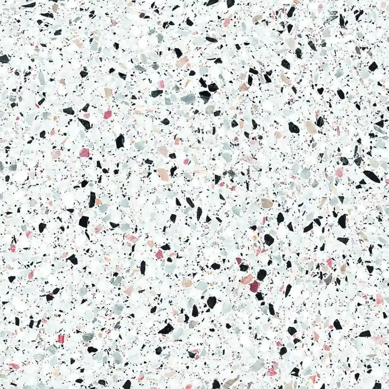 Vloertegel/Wandtegel Terre Terrazzo Medley Wit 60x60 Laatste Kans