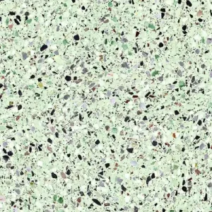 Vloertegel/Wandtegel Terre Terrazzo Medley Leaf Groen 60x120 Nu Kopen