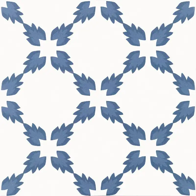 Merkproduct Vloertegel/Wandtegel Terre Decortegel Duo Blauw 20x20