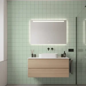 Seizoensaanbieding Vloertegel/Wandtegel Project Cerriva Lichtgroen M150 Mat 20x20