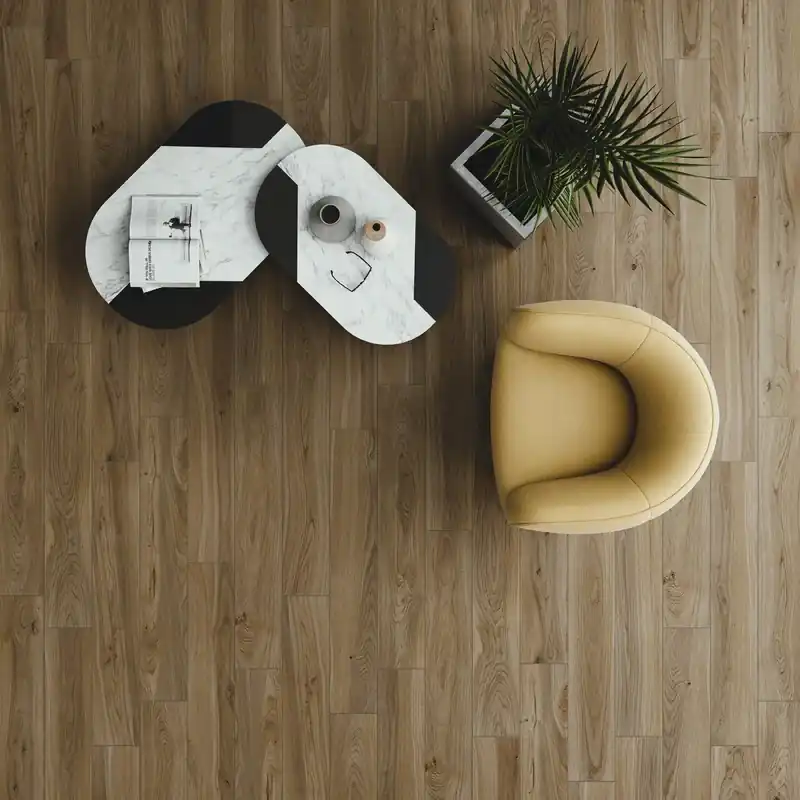Bestel Nu Vloertegel/Wandtegel Marazzi Miro Houtlook Donker Eiken 25x150