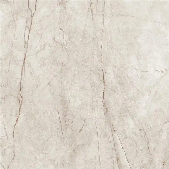 Korting Vloertegel/Wandtegel Keope Pedro Forest White Lichtgrijs Natuursteenlook Glans 100x100