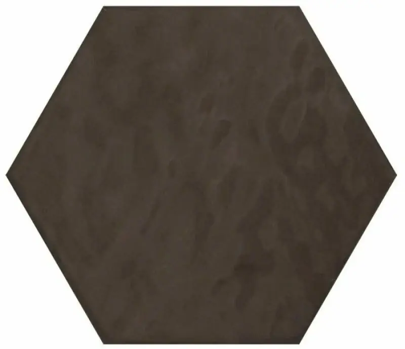 Gecertificeerd Wandtegel Cifre Cerámica Vodevil Antracite Antraciet Hexagon Glans 17,5x17,5