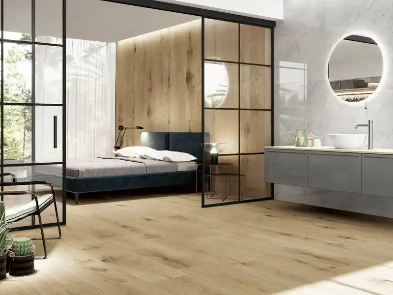 Koop Online Vloertegel/Wandtegel Cifre Ceramica Vermont Oak Houtlook Mat 20x80