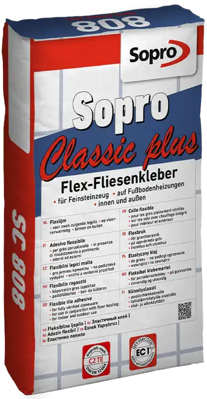 Tegellijm Sopro Classic Plus 808 25kg Hete Deal
