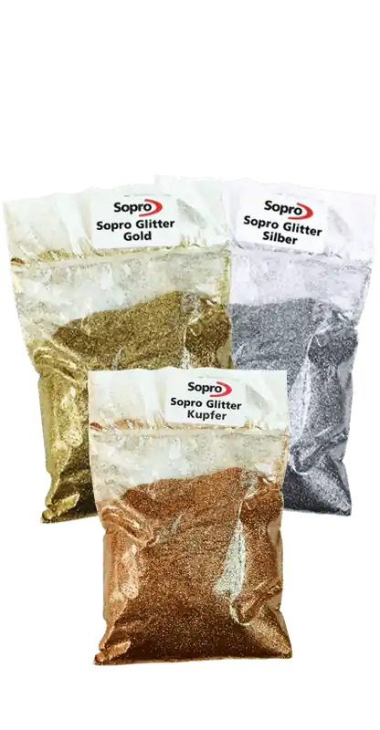 Uitverkoop Sopro Voeg Glitter 100g