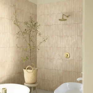 Seizoensaanbieding Wandtegel Arcadia Sartoria Beige Glans 6,5x26