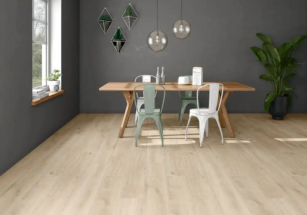 Vloertegel/Wandtegel Castelvetro Nordik Comet Taupe Houtlook 20x120 Gratis Retour