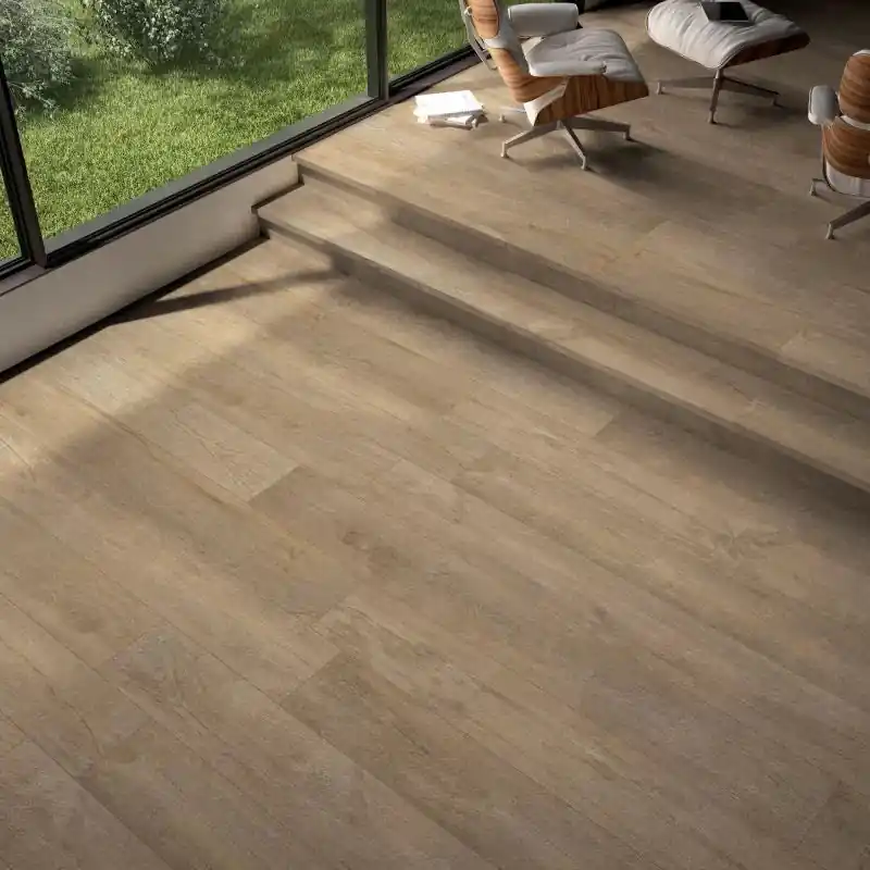 Vloertegel/Wandtegel Marrazzi FAP Matter Oak Eiken Houtlook 20x120 Aanbieding