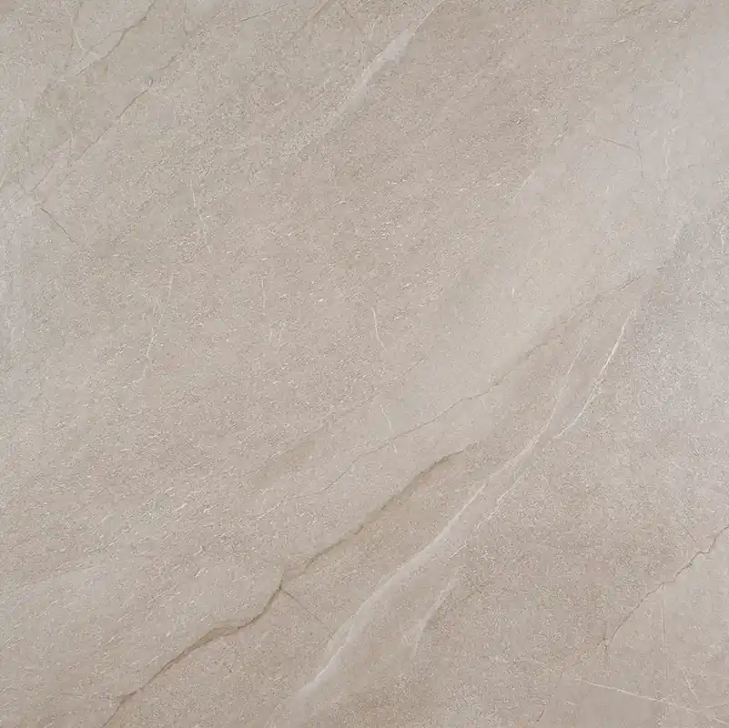 Premium Vloertegel/Wandtegel Kerabo Indo Mud Taupe Beige Natuursteenlook 90x90
