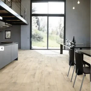 Premium Vloertegel/Wandtegel La Cueva Essenze Vaniglia Lichtbeige Houtlook 20x120