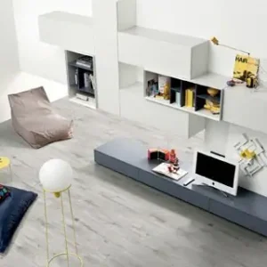 Vloertegel/Wandtegel La Cueva Essenze Gelsomino Grijs Houtlook 15x60 Voordeelprijs