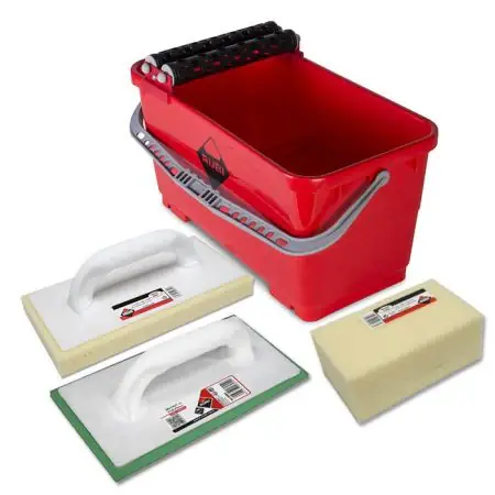 Rubi Rubiclean Easypro kit 24L - met Inwasspaan, Sponsspaan en Spons Meest Verkocht