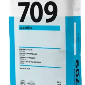 Beperkte Voorraad Eurocol 709 SUPERFLEX Flexibele poedertegellijm - 25kg