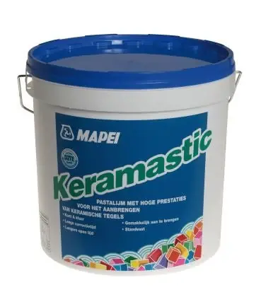 Mapei KERAMASTIC Gemakkelijk te versmeren, standvaste pastalijm 16kg Koop Online