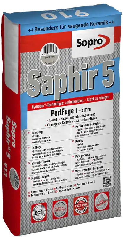 Sopro Saphir® 5 Parelvoeg Voegmortel 15kg Rechtstreeks Van De Fabrikant
