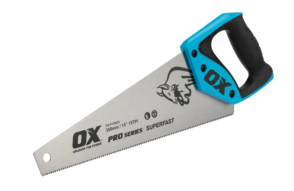 OX Pro Toolbox Handzaag 15 TPI 350mm Koopje