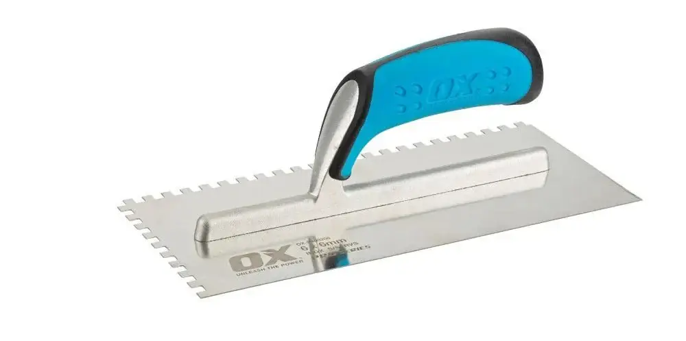 Hete Deal OX Pro RVS Lijmkam Duragrip 120x280mm - 4-15mm