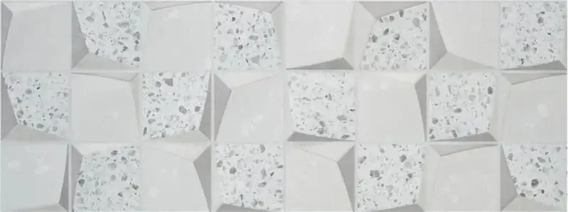 Wandtegel Imola Confetti Pi Terrazzo Decor Grijs 33,3x90 Dagaanbieding