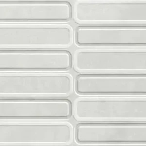 Dagaanbieding Wandtegel Equipe Alure Pearl Oval Decor Relieve Betonlook Grijs 30x75