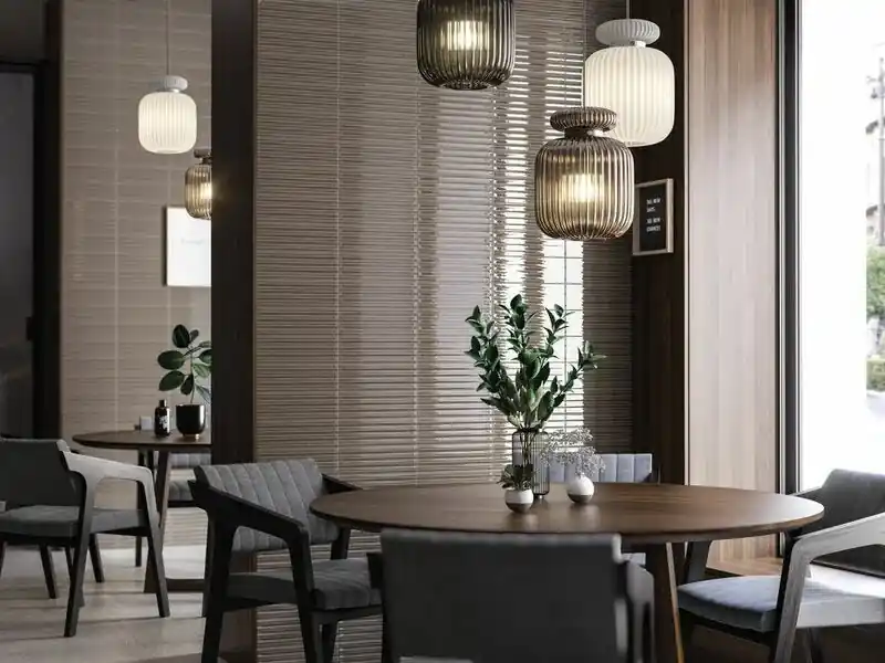 Wandtegel Equipe Cerámica Gare Taupe Relieve Glans 10x30,5 Exclusieve Aanbieding