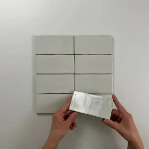 Wandtegel Equipe Cerámica Atlas Grijs Glans 7,5x15 Speciale Aanbieding