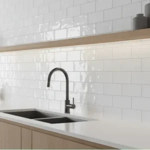 Seizoensaanbieding Wandtegel Villeroy Ele Bianco Wit Glans 7,5x30