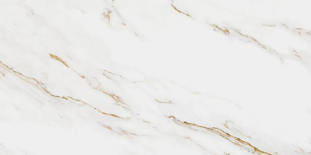 Lage Kosten Vloertegel/Wandtegel Flaviker Royal Marmerlook Wit Goud Smooth Mat 60x120