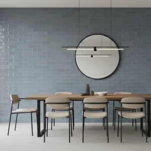 Wandtegel Equipe Trendy Handvorm Azul Blauw Glans 6,5x13 Nu Kopen