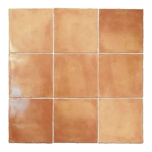 Wandtegel Agostino Brume Handvorm Terracotta Oranje Mat 13x13 Flitsaanbieding