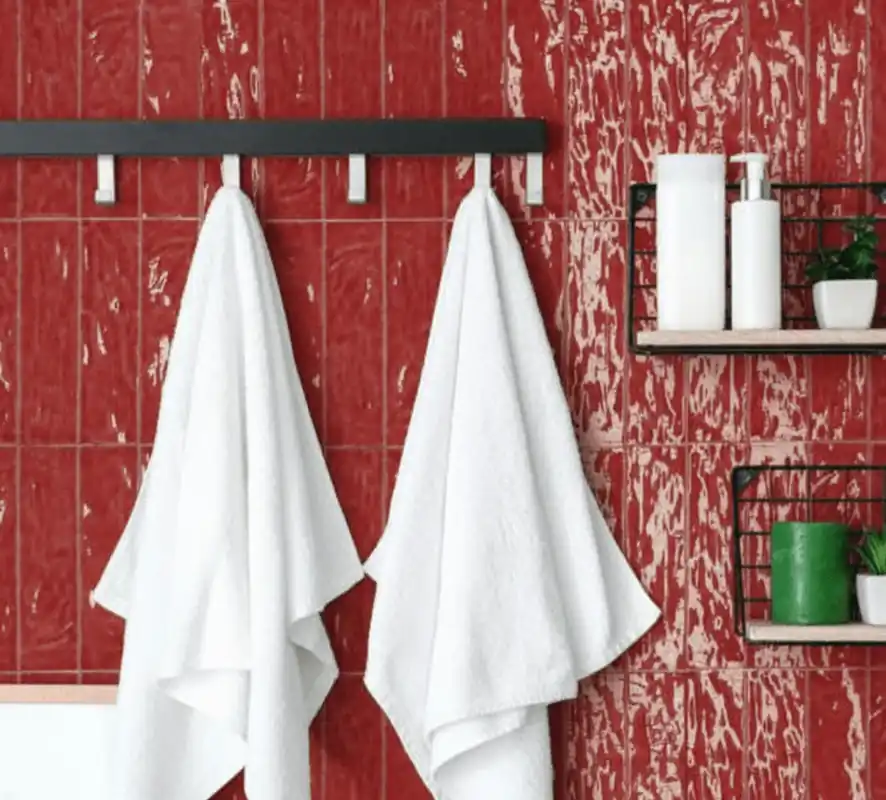 Wandtegel Ragno Elements Licht Relieve Magma Rood Glans 7x25 Betrouwbaar