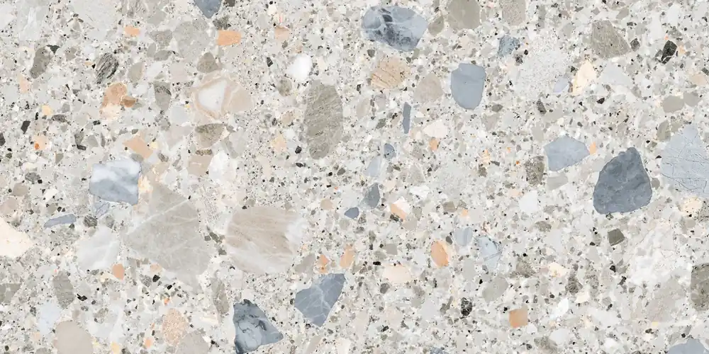 Vloertegel/Wandtegel Concorde Pietra Terrazzo Stonelook Multicolor 60x120 Gecertificeerd